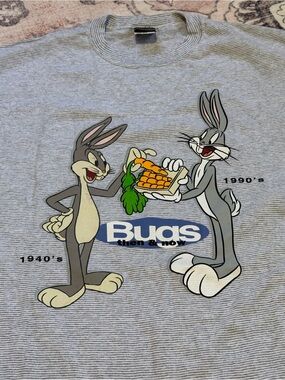 Vintage Warner Bros Studio Store Bugs Bunny Tee 2XL